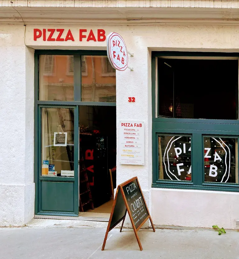 façade Pizza fab